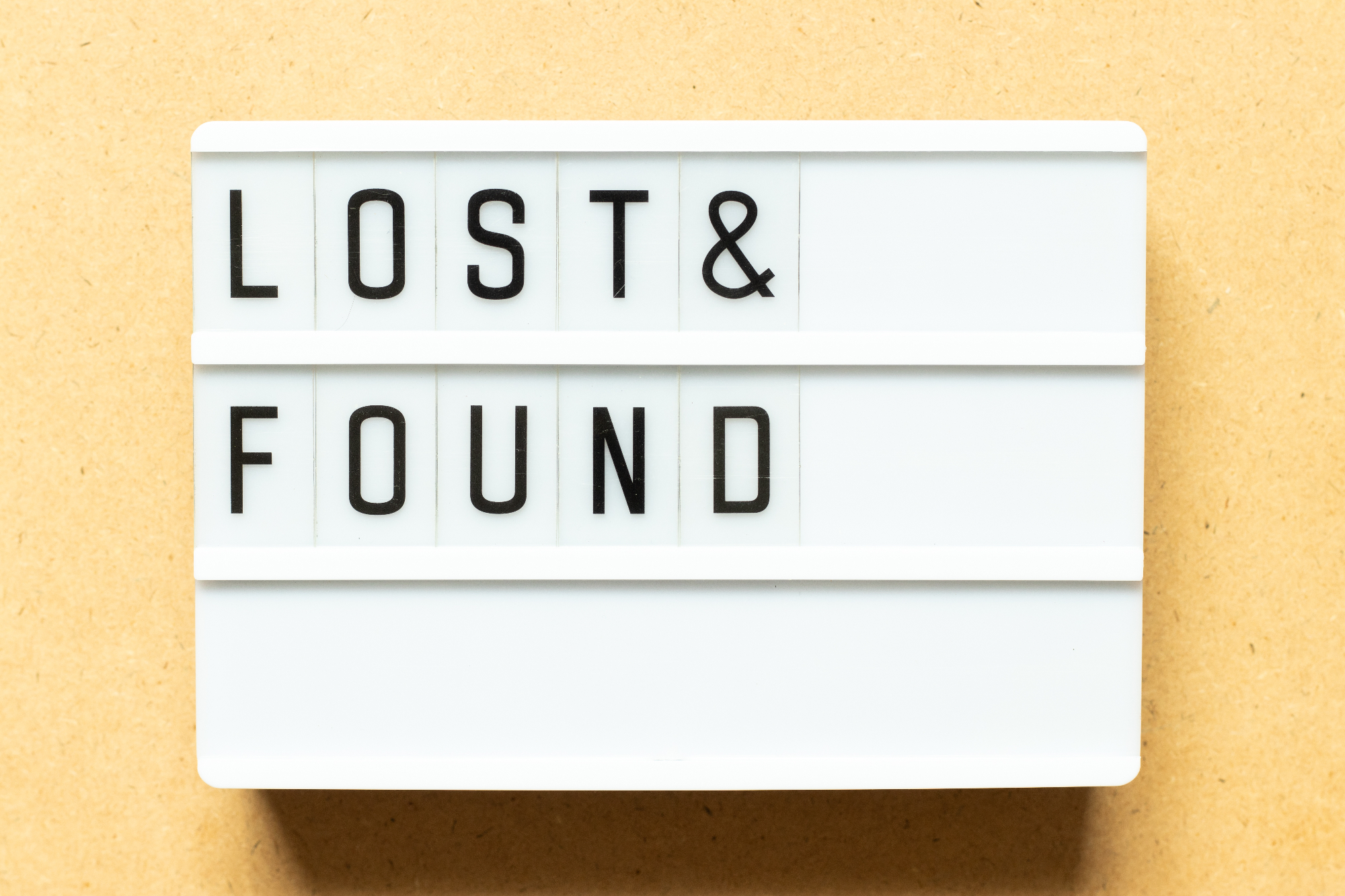 The significant role of lost and found centers in society